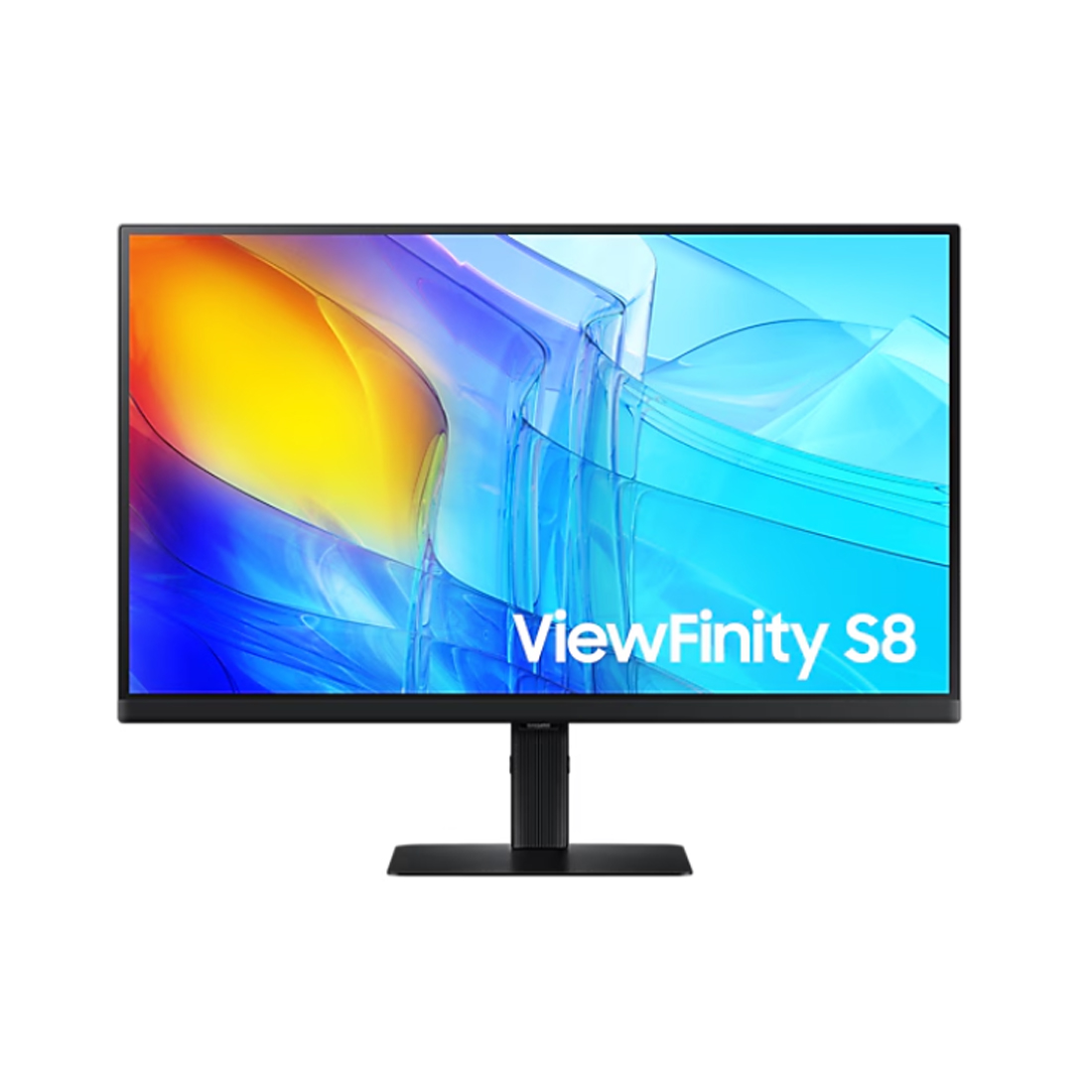 Монитор, Samsung, ViewFinity S8 LS27D800EAIXCI, 27", 3840x2160, DP 1.4, HDMI 2.2, IPS, 60 Гц, 16:9, 300кдм, 1000:1, 178/178, 5мс, черный