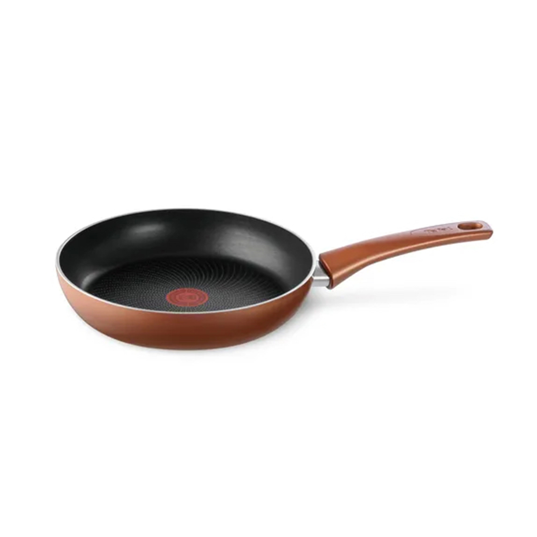 Сковорода, Tefal, Maxima 4222126, 26см, Алюминий, Антипригарное покрытие Titanium, Для всех типов плит, Фиксированная ручка, Бронзовый