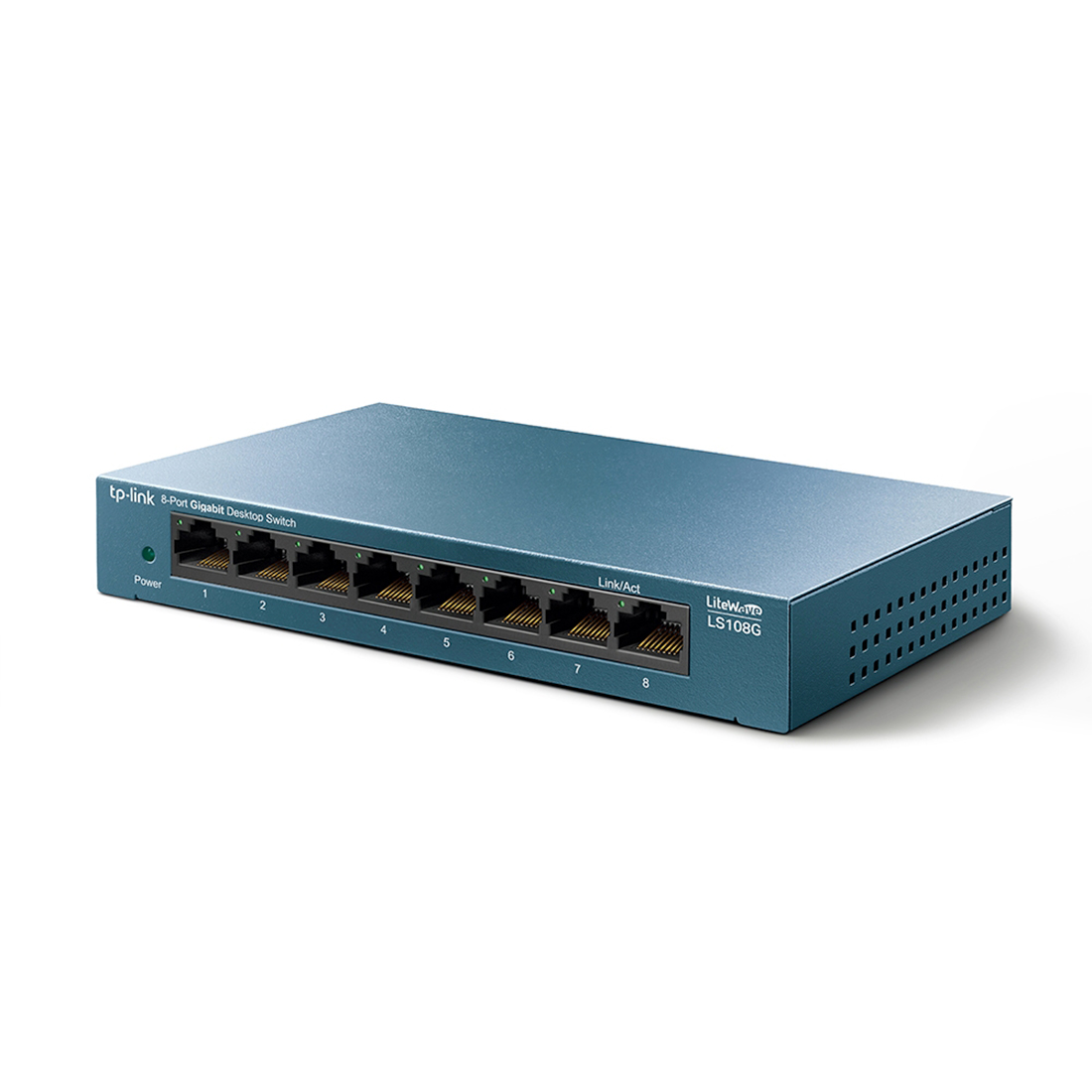 Коммутатор TP-Link LS108G 8-портовый 10/100/1000 Мбит/с