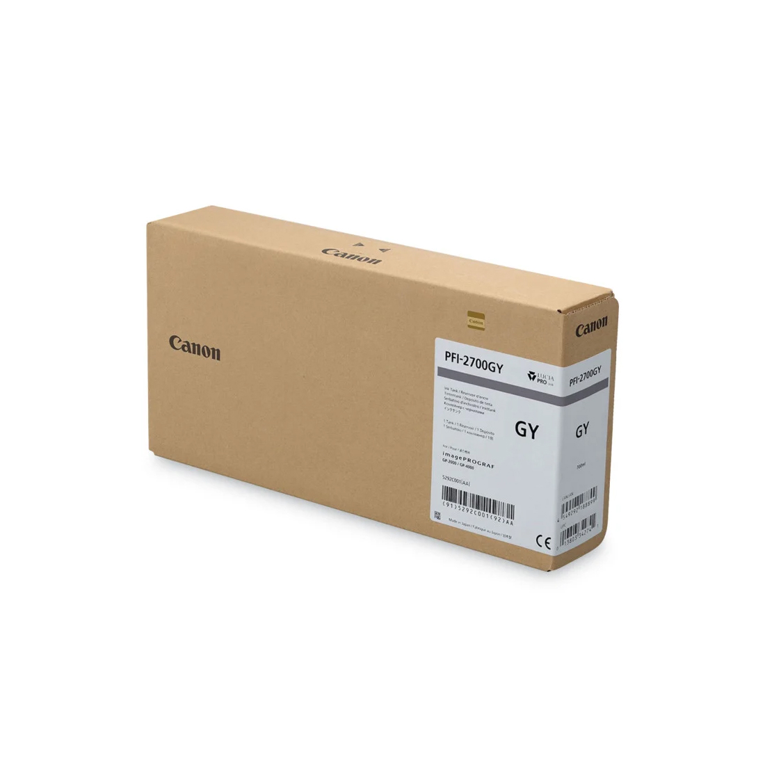 Чернильный картридж Canon PFI-2700 Matte Black 700 мл