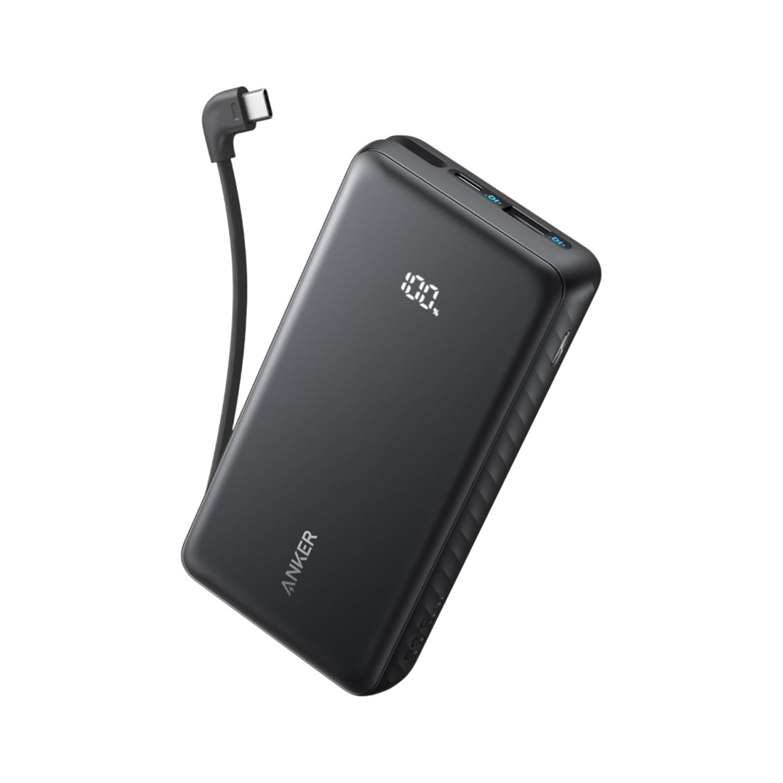 Портативный внешний аккумулятор, Anker, (A110EH11), 20000mAh, Черный
