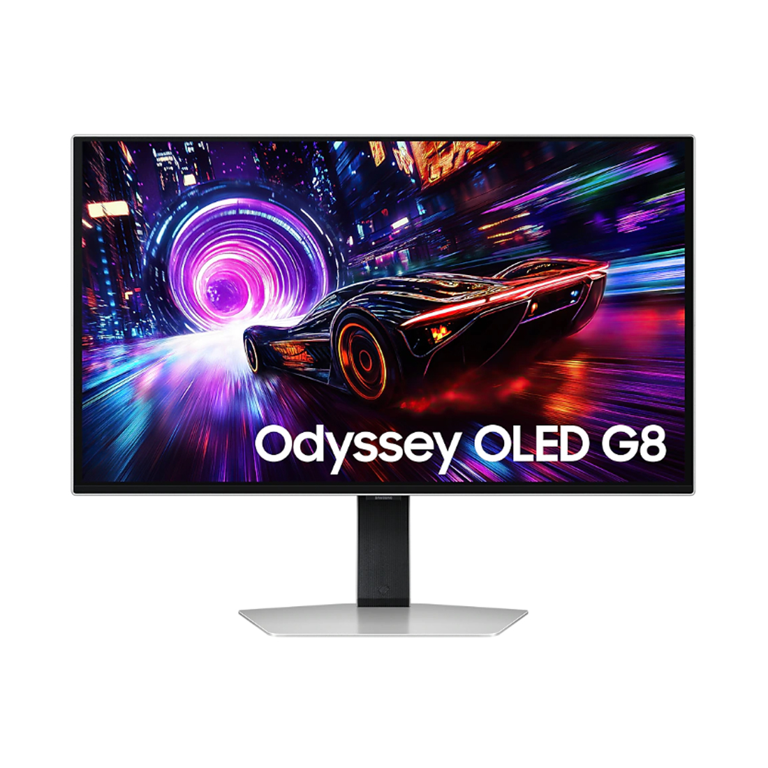 Монитор, Samsung, LS27FG812SIXCI, Odyssey OLED G8, 27”, 3840x2160, Oled, 240 Гц, 16:9, 250 кд/м2, 1000000:1, 0,03 мс, 178/178, 1.07 млрд., DP*1, HDMI*2, USB-B*1, USB-A*2, VESA 100*100 мм, Регулировка высоты/наклона/вращения/поворота, кабели HDMI/USB-C в комплекте, Черный