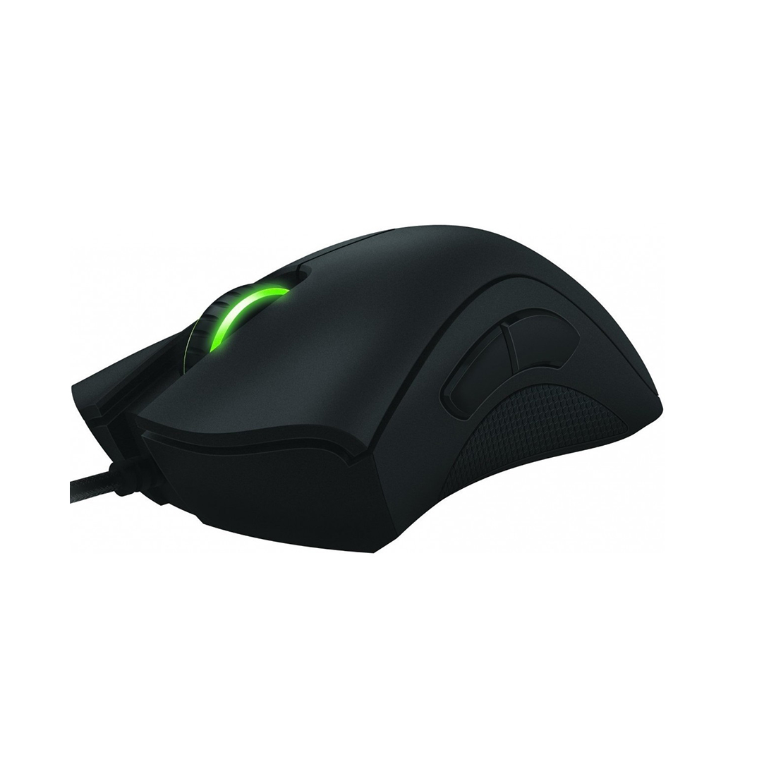 Компьютерная мышь, Razer, DeathAdder Essential (2021), RZ01-03850100-R3M1, Игровая, Оптическая, 6400 DPI, 220 IPS, 5 Кнопок, Проводная, USB, 96 г, Чёрный