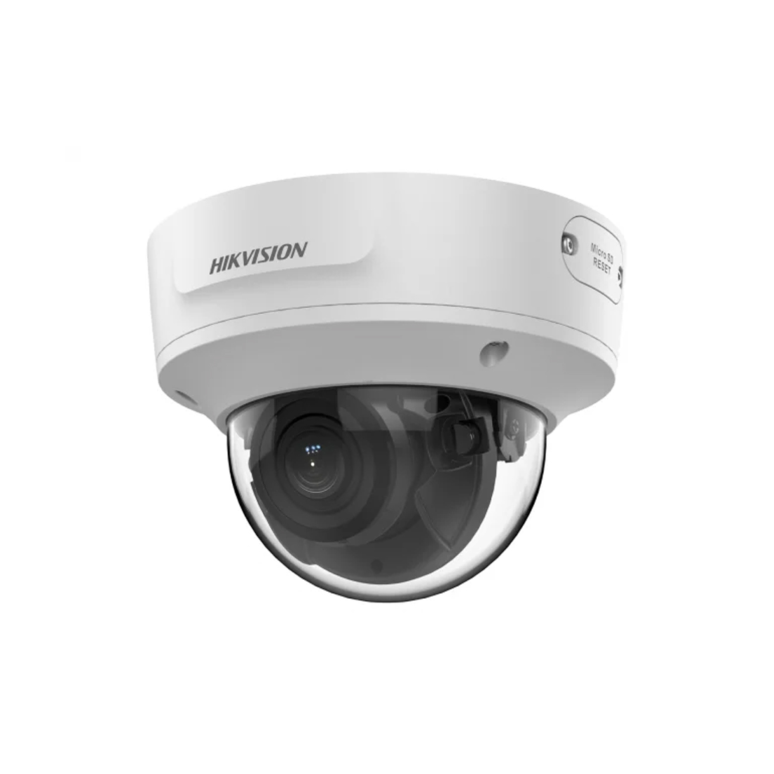 IP видеокамера, Hikvision, DS-2CD2723G2-IZS(D), Купольная, CMOS- матрица 1/2.8" progressive, ИК до 40м, AcuSense 2 mp, 0.005 Lux F1.6, Варифокальный моторизованный объектив f28–12 мм, 1MicroSD до 256Gb, Audio: 1 input/1 output Alarm, WDR, PoE, 12VDC