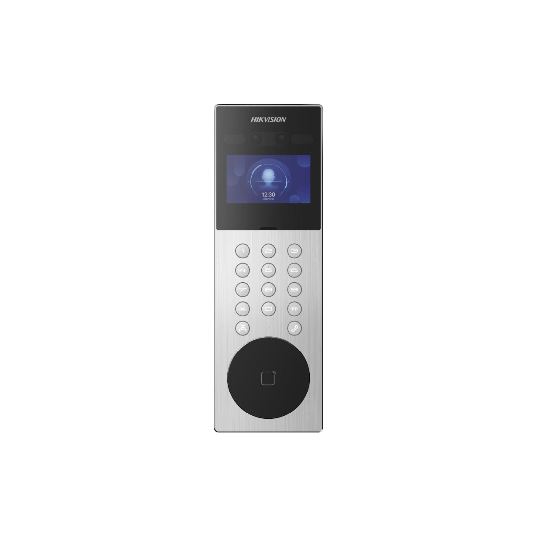 Вызывная панель, Hikvision, DS-KD9203-ME6, IP уличная панель, Linux, 2 mp HD камера, ИК до 3 м, 5000 лиц 50.000 карт 10000 пользователейсчитыватель карт, от-30 °C до 60 °C, IP65