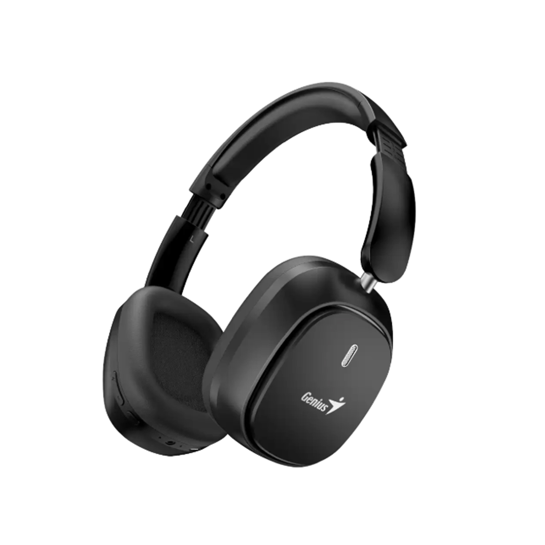 Гарнитура, Genius, HS-820BT, Bluetooth 5.4, Встроенный микрофон, 32 , 20 Гц – 20 кГц, Емкость батареи 300 мАч, Время заряда 2.5 часа, USB-C, AUX, Черный