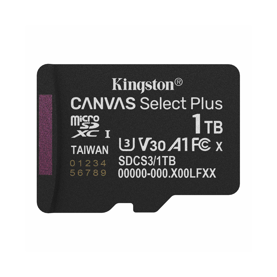 Карта памяти Kingston SDCS3/1TBSP MicroSDXC 1TB Canvas Select Plus