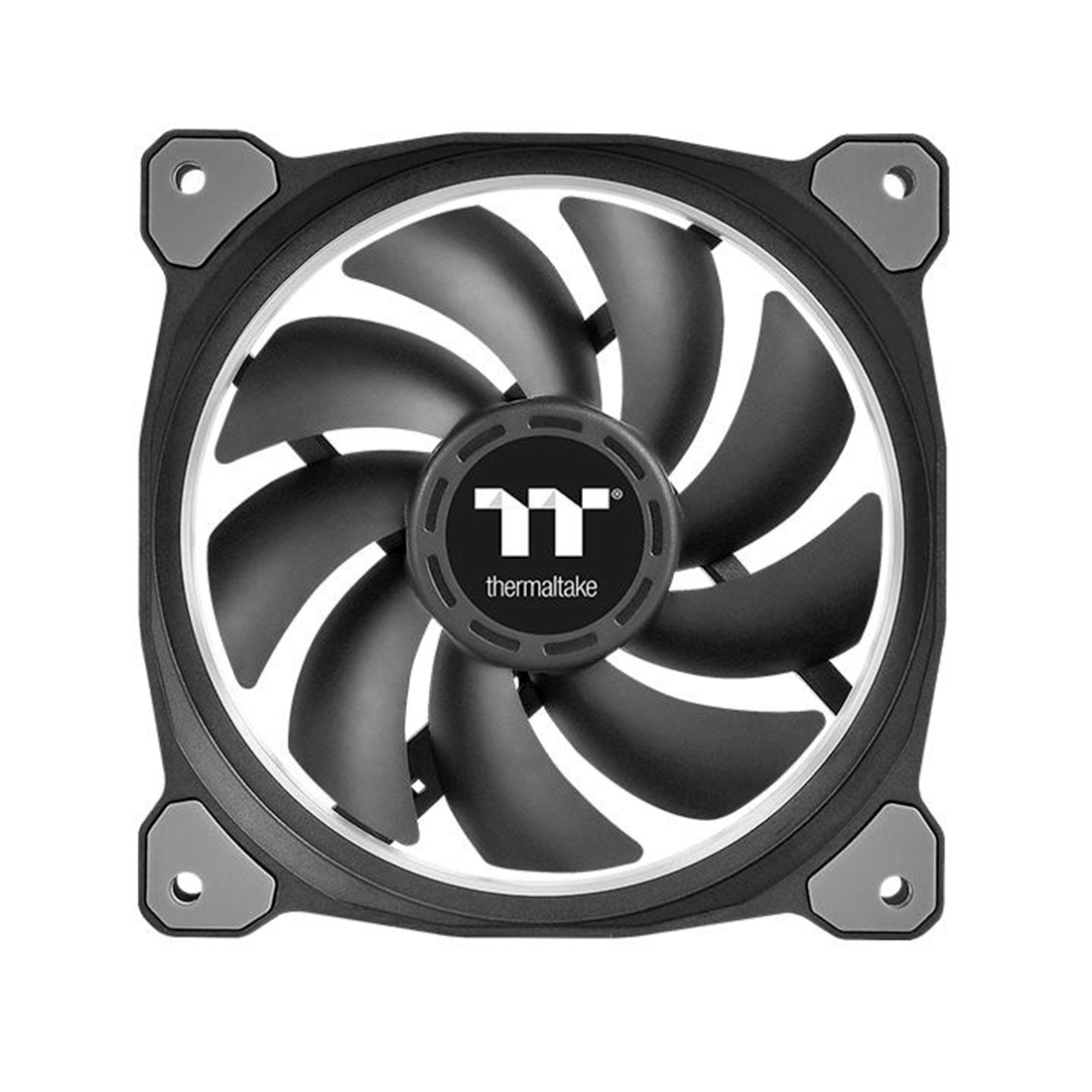 Кулер для компьютерного корпуса,Thermaltake, Riing Plus 12 RGB TT Premium Edition 3-Fan Pack, CL-F053-PL12SW-A, RGB 120мм вентилятор, 500-1500 об.мин, 48.34 CFM, 24.7 dB(A), 9pin, 120х120х25мм, Чёрный