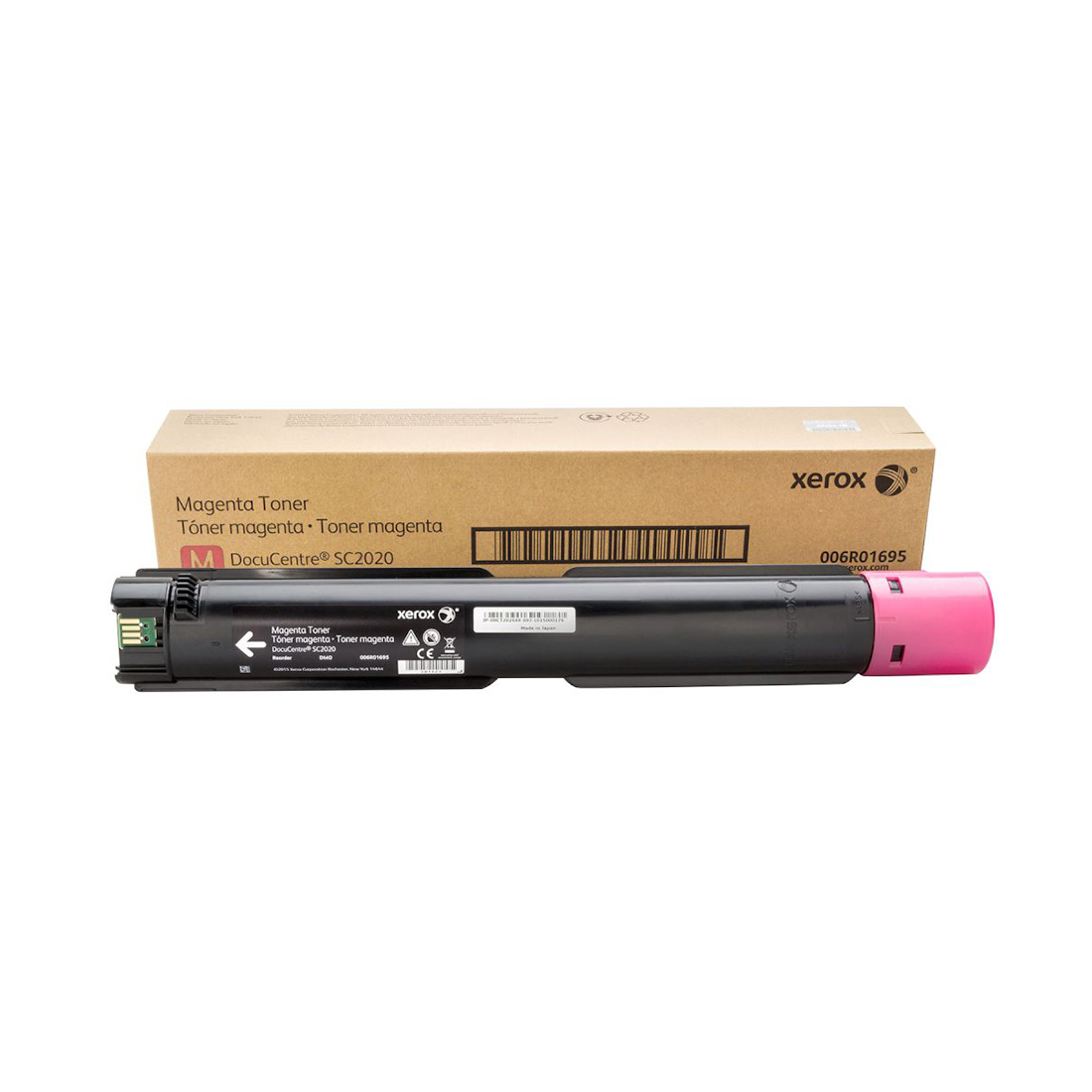 Тонер-картридж, Xerox, 006R01695 (малиновый), Для Xerox DocuCentre SC2020, 3 000 страниц (А4)