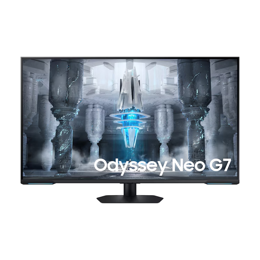 Монитор, Samsung, LS43CG700NIXCI, Odyssey Neo G7, 43", 3840*2160, VA, 144 Гц, 16:9, 400 кд/м2, 1000000:1, 1 мс, 178/178, 1.07 млрд., DP*1, HDMI*2, USB*2, Аудиопорт, Динамики 20 Вт, VESA 200*200 мм, Регулировка наклона, кабель DP в комплекте, Чёрный