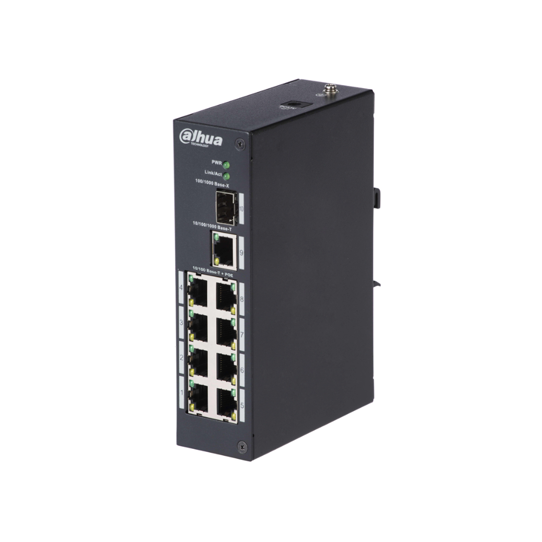 Коммутатор Dahua DH-PFS3110-8ET-96, 8-портты РОЕ, басқарылмайтын