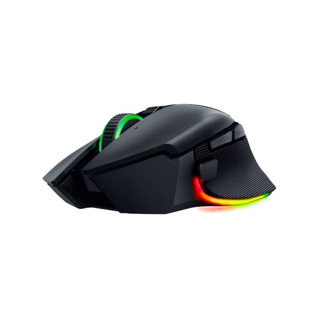 Компьютерная мышь, Razer, Basilisk V3 Pro, RZ01-04620100-R3G1, Оптический сенсор Focus Pro 30K Optical Sensor, Скорость до 750 дюймов в секунду / Ускорение до 90 g, Многофункциональная кнопка-триггер (несъемная), Калибровка сенсора под поверхность, Синхронизация подсветки между устройствами Razer, Встроенная память на 5 (4+1) профилей и облачное хранилище, ресурс в 90 млн нажатий, Оптическая 30 000dpi (сенсор 5G), 11 кнопок, Колесо прокрутки с наклонами и настройкой вращения, Подсветка Chroma настраиваемая 16.8 млн цветов, USB передатчик 2,4 ГГц Razer USB HyperSpeed Wireless Dongle, Адаптер Razer USB Dongle Adapter, Кабель USB-A/USB-C Speedflex, 112 г (без кабеля), Черный