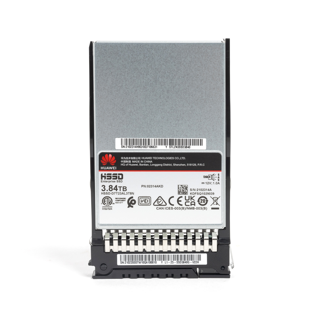 Твердотельный накопитель SSD, Huawei, L1-25-SSD3840G-V22H, 3,84TB, SAS, 2.5"