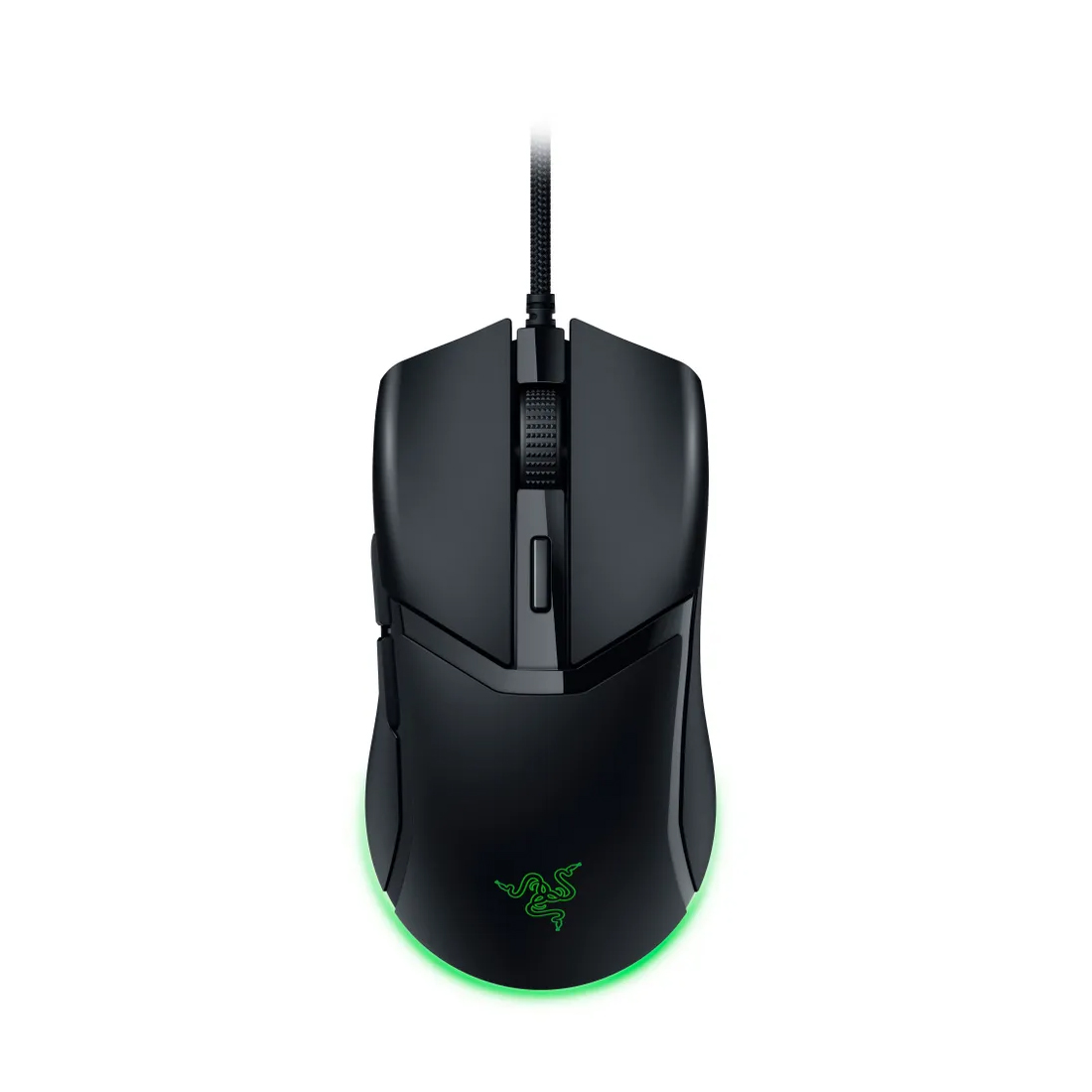 Компьютерная мышь, Razer, Cobra, RZ01-04650100-R3M1, Игровая, Оптический сенсор c разрешением 8500 DPI, RGB-подсветка: Razer Chroma RGB, Проводная — кабель Razer Speedflex, Ресурс переключателей: 90 миллионов щелчков, 58 г, Чёрная