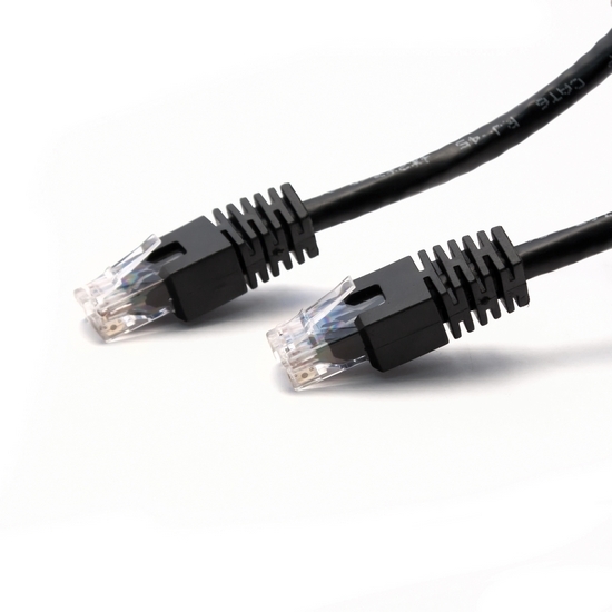 Патч Корд, SHIP, S6025BK2000-P, Cat.6, UTP, LSZH, RJ-45, 20 м, Чёрный, Пол. пакет