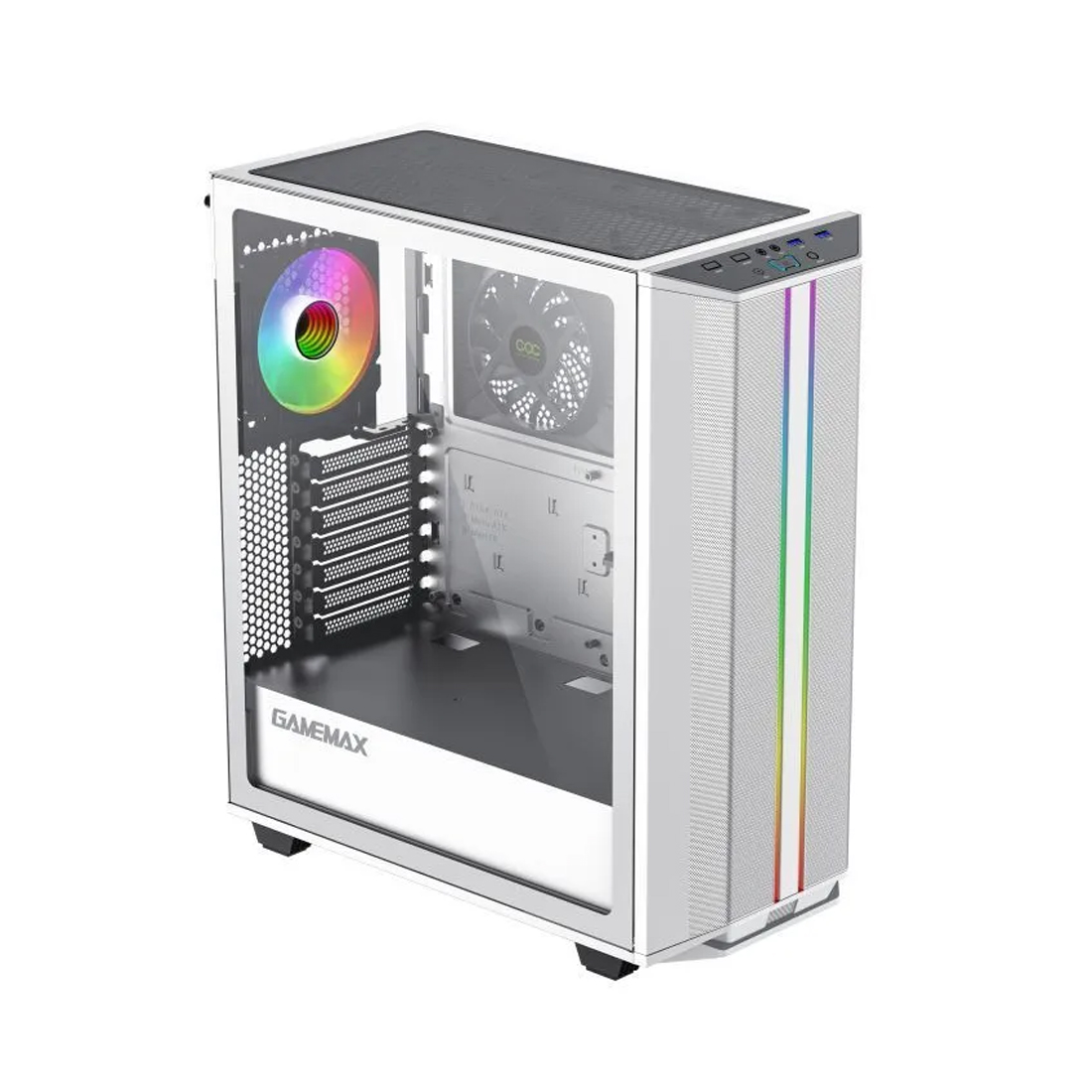 Компьютерлік корпус Gamemax Precision 2 White