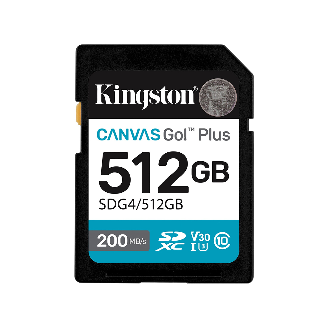 Карта памяти Kingston SDG4/512GB Canvas Go Plus
