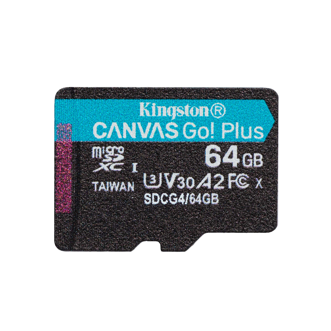 Карта памяти Kingston SDCG4/64GBSP MicroSDXC 64GB Canvas Go Plus