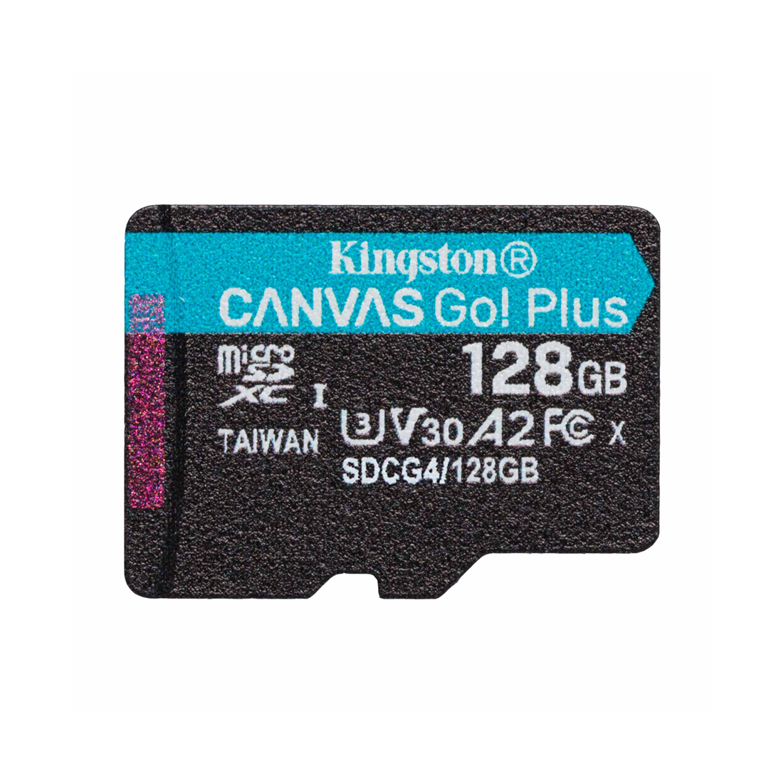 Карта памяти Kingston SDCG4/128GBSP MicroSDXC 128GB Canvas Go Plus A2 U3 V30 без адаптера SD