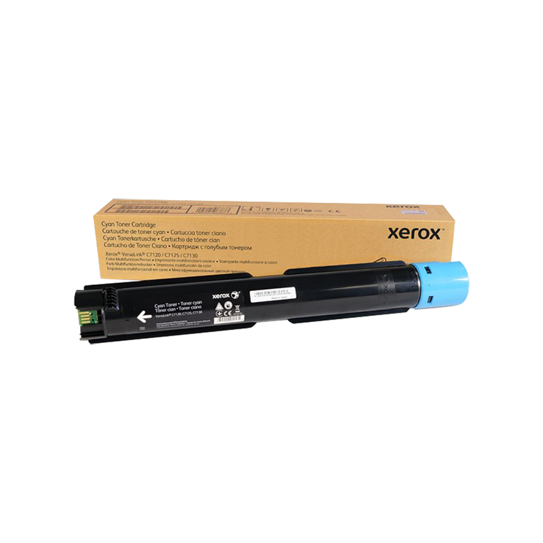 Тонер-картридж, Xerox, 006R01829 (голубой), Для Xerox VersaLink C7120/25/30, 18 500 страниц (А4)