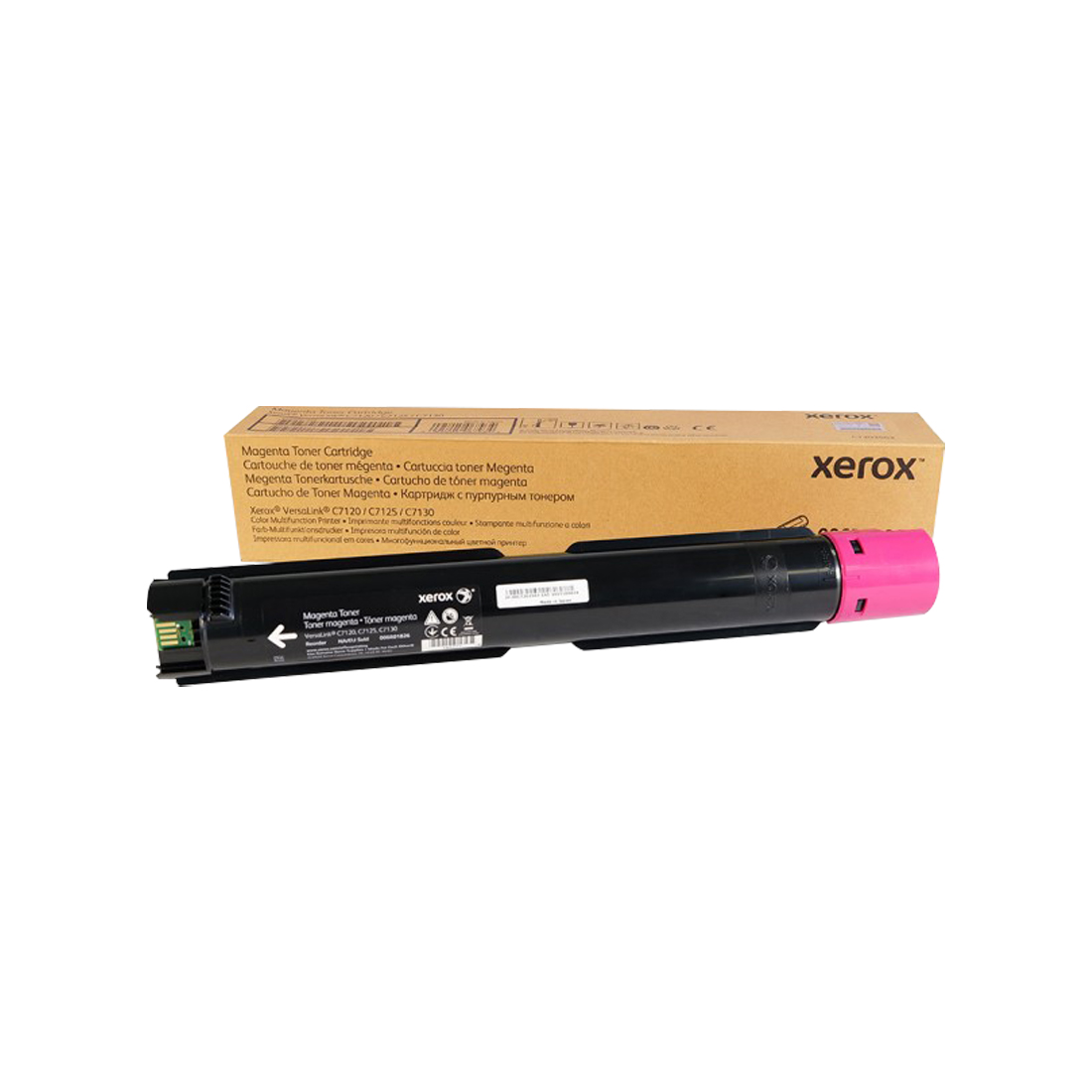 Тонер-картридж, Xerox, 006R01830 (пурпурный), Для Xerox VersaLink C7120/25/30, 18 500 страниц (А4)
