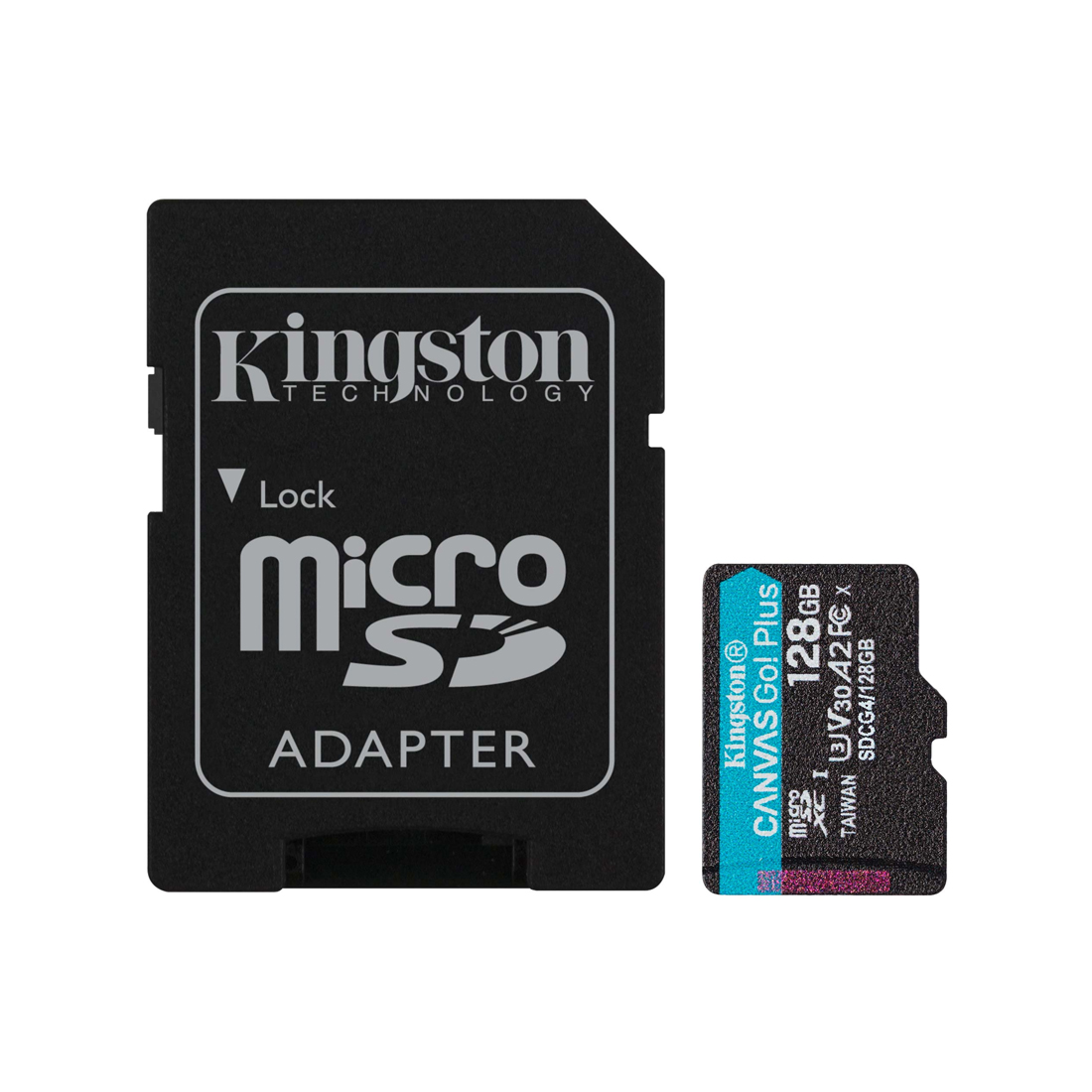 Карта памяти Kingston SDCG4/128GB MicroSDXC 128GB Canvas Go Plus