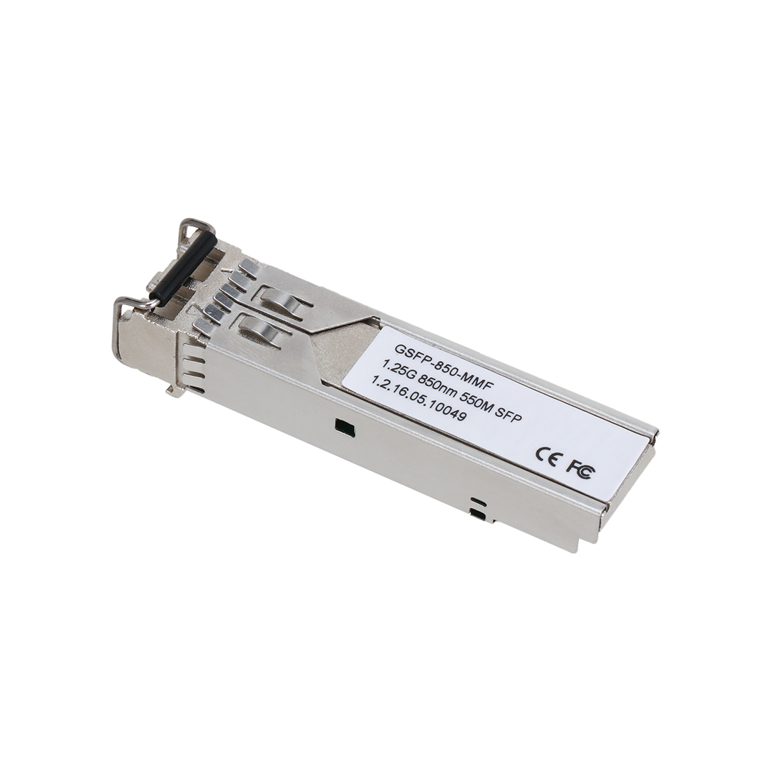 Трансивер, Dahua, GSFP-850-MMF, Индустриальный, 1000BASE-FX, 850нм, LC коннектор, Duplex, многомодовый, 550м