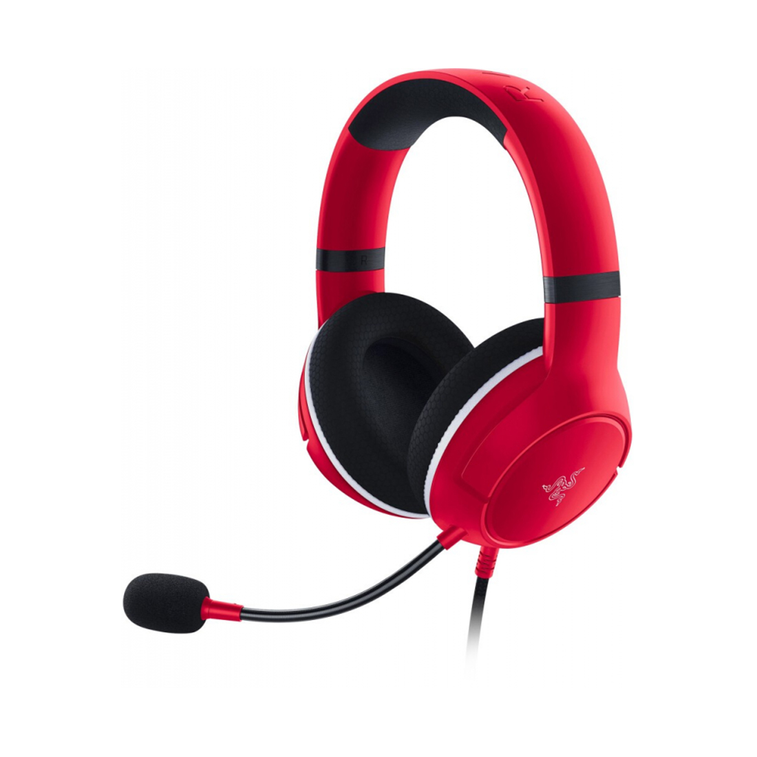Гарнитура, Razer, Kaira X for Xbox, RZ04-03970500-R3M1, Игровая гарнитура, Микрофон поворотный гибкий, Динамики 50 мм, Излучатели Razer™ TriForce диаметром 50 мм для высочайшего качества звука, Диапазон частот: 20 Гц – 20 кГц , Чувствительность микрофона при 1 кГц: -42±3 дБ, 3,5 мм (mini jack), Красный