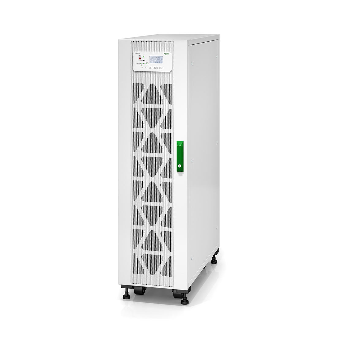 Источник бесперебойного питания, APC, Easy UPS E3SUPS20KHB, Мощность 20кВА/20кВт, Трёхфазный, On-Line, LCD/RS485/сухие контакты/Ethernet (SNMP/Modbus/TCP/IP/BACnet), Без АКБ, Белый