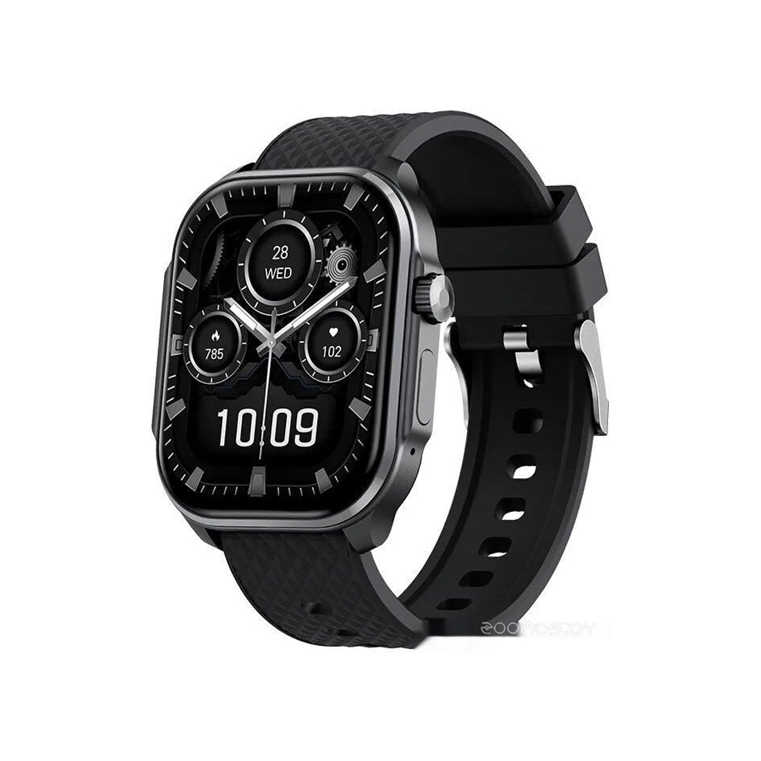 Смарт часы, TECNO, Watch 3 Active, TSP-W03A, Дисплей 1.39" цветной IPS-экран, Разрешение 240 x 240, Водонепроницаемые (IP68), Вес 44 гр, (Black) Черный
