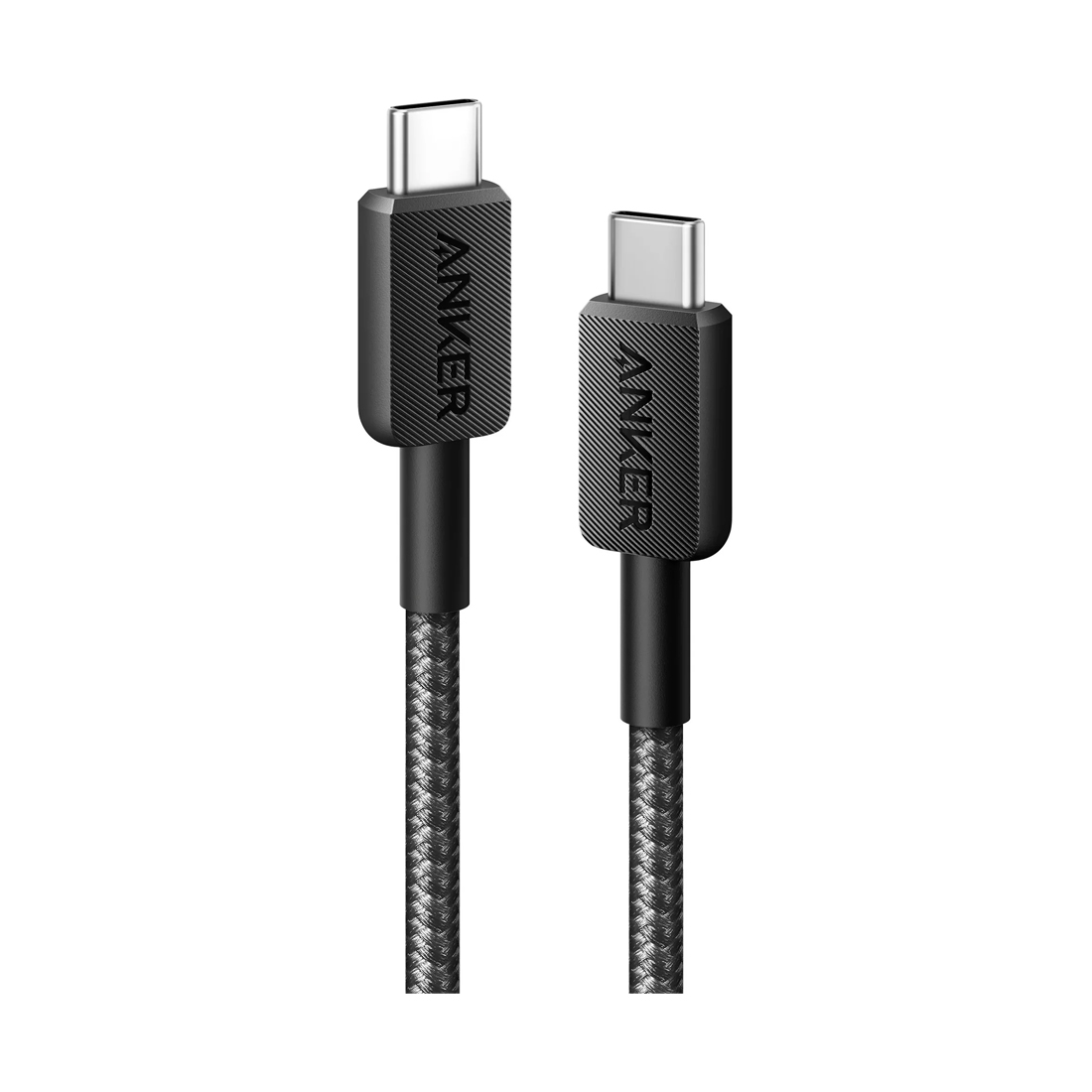 Интерфейсный кабель, Anker, 322 (A81H5G11), USB-C to USB-C,1М, Черный