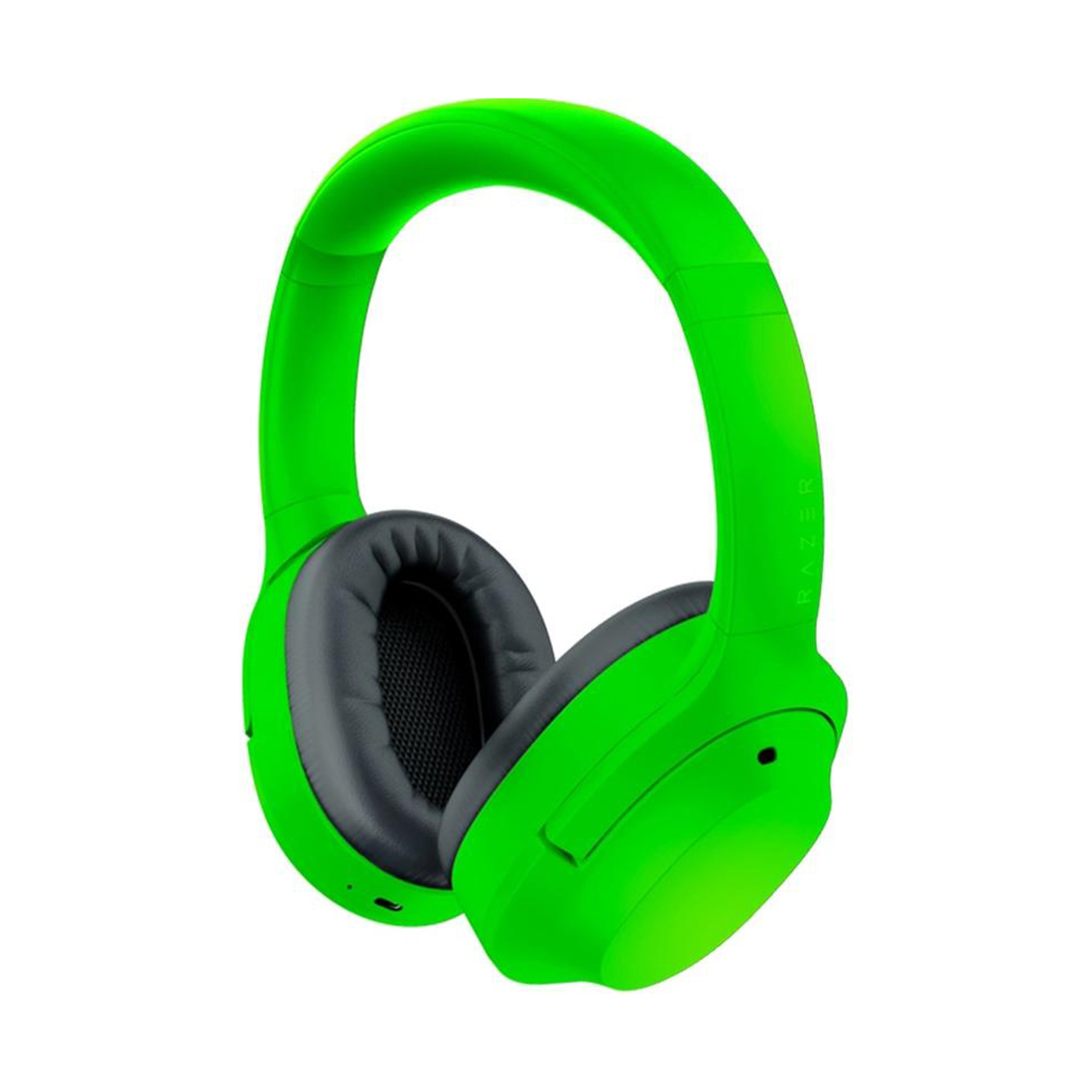 Гарнитура, Razer, Opus X - Green, RZ04-03760400-R3M1, Микрофон встроенный, Беспроводные, Динамики 40 мм, 20 - 20000 Гц, Bluetooth 5.0, До 30 часов с включенным ANC (до 40 часов с выключенным ANC), Зелёный