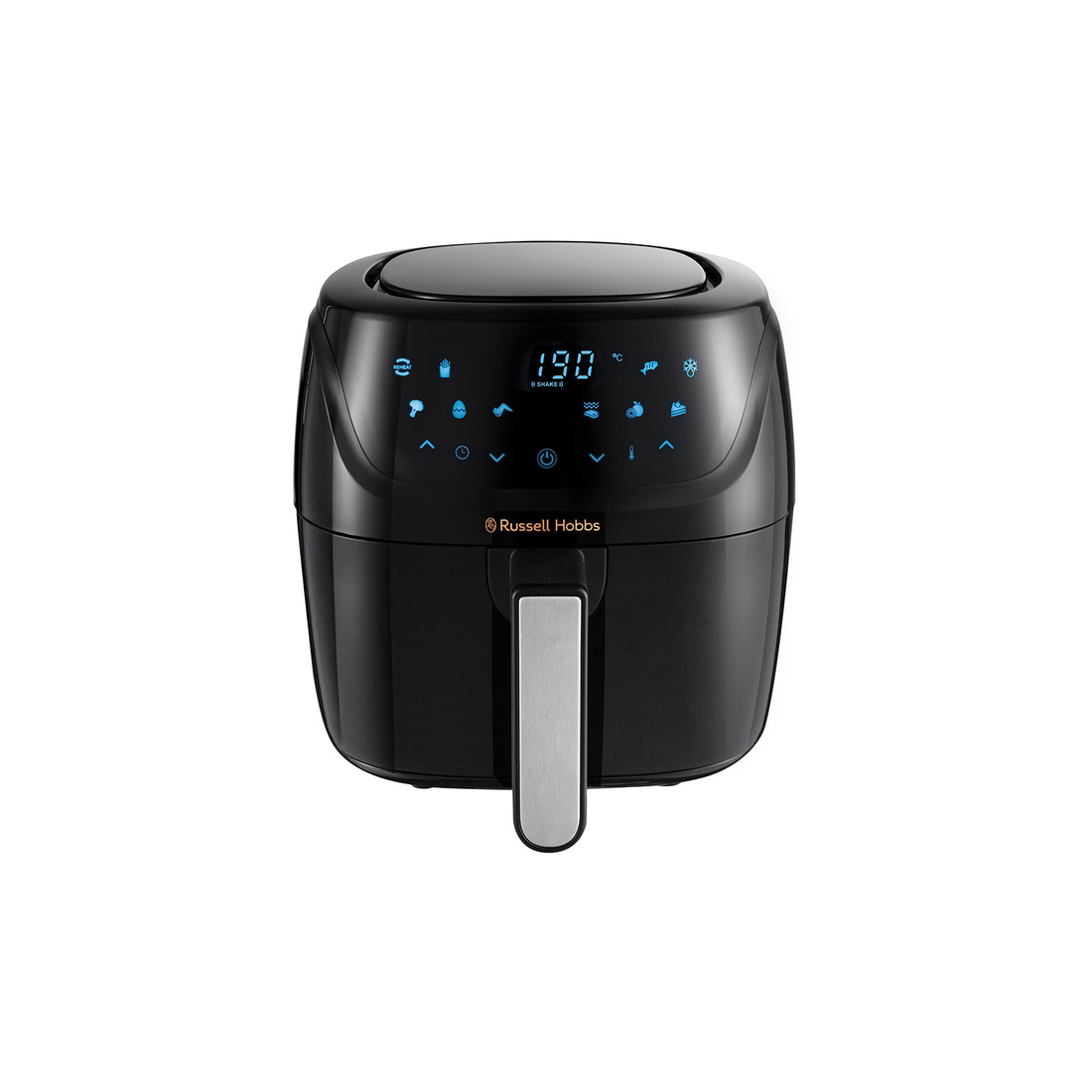 Аэрогриль, Russell Hobbs, 27160-56, Мощность1600 Вт, Объем 4,2 литра, Таймер, 8 программ, Черный