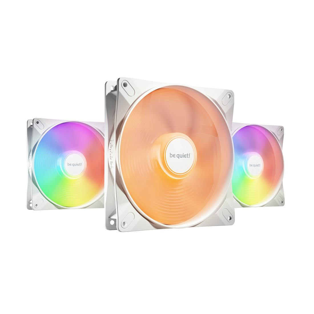 Вентилятор для компьютерного корпуса, Bequiet!, Light Wings LX 140mm PWM high-speed White Triple pack, BL131, 140мм PWM High-Speed 3-Pack вентилятор, 1800 об/мин, 75.12 / 127.9 CFM, 30,5 dB(A), 140*140*25мм, Белый