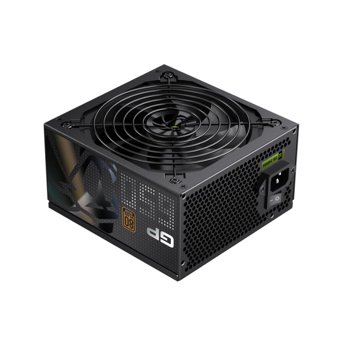 Блок питания, Gamemax, GP 650B, 2124-0650R0065, 650W, Bronze+, APFC, 20+4 pin, 1*4+4pin, 5*Sata, 3*Molex, 2*PCI-E 6+2 pin, Modular, Вентилятор 14см, 160*150*85 см, Черный