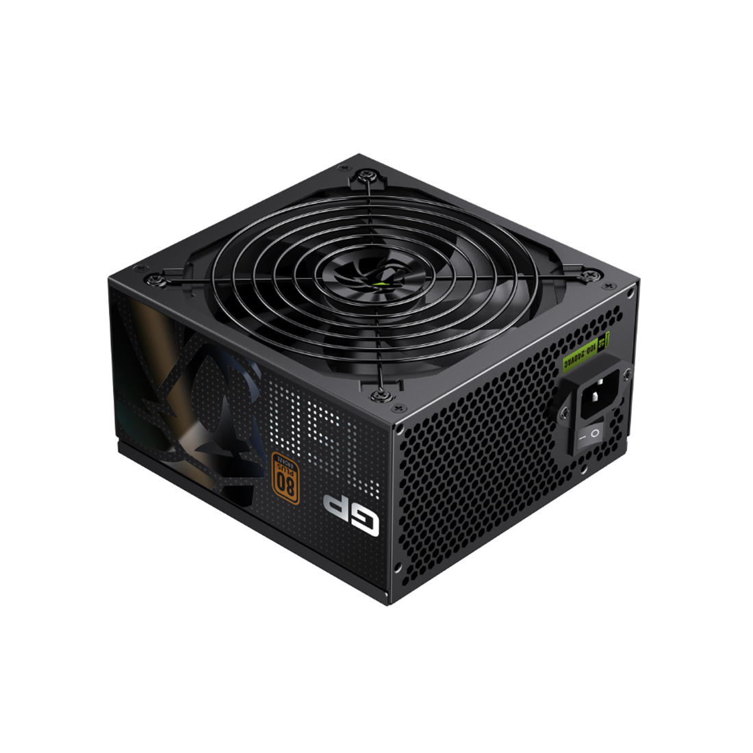 Блок питания, Gamemax, GP 750B, 2126-0750R0022, 750W, ATX, ATX, Вентилятор 14см, 20+4 pin, 4*PCI-E 6+2 pin, 7*SATA, 3*Molex, 16*4+4 pin, 150*160*86mm мм, Черный