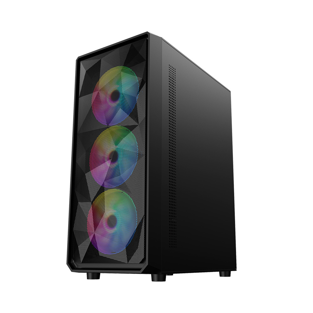 Компьютер корпус 1STPLAYER FD3-BK-1F5M-3F5S