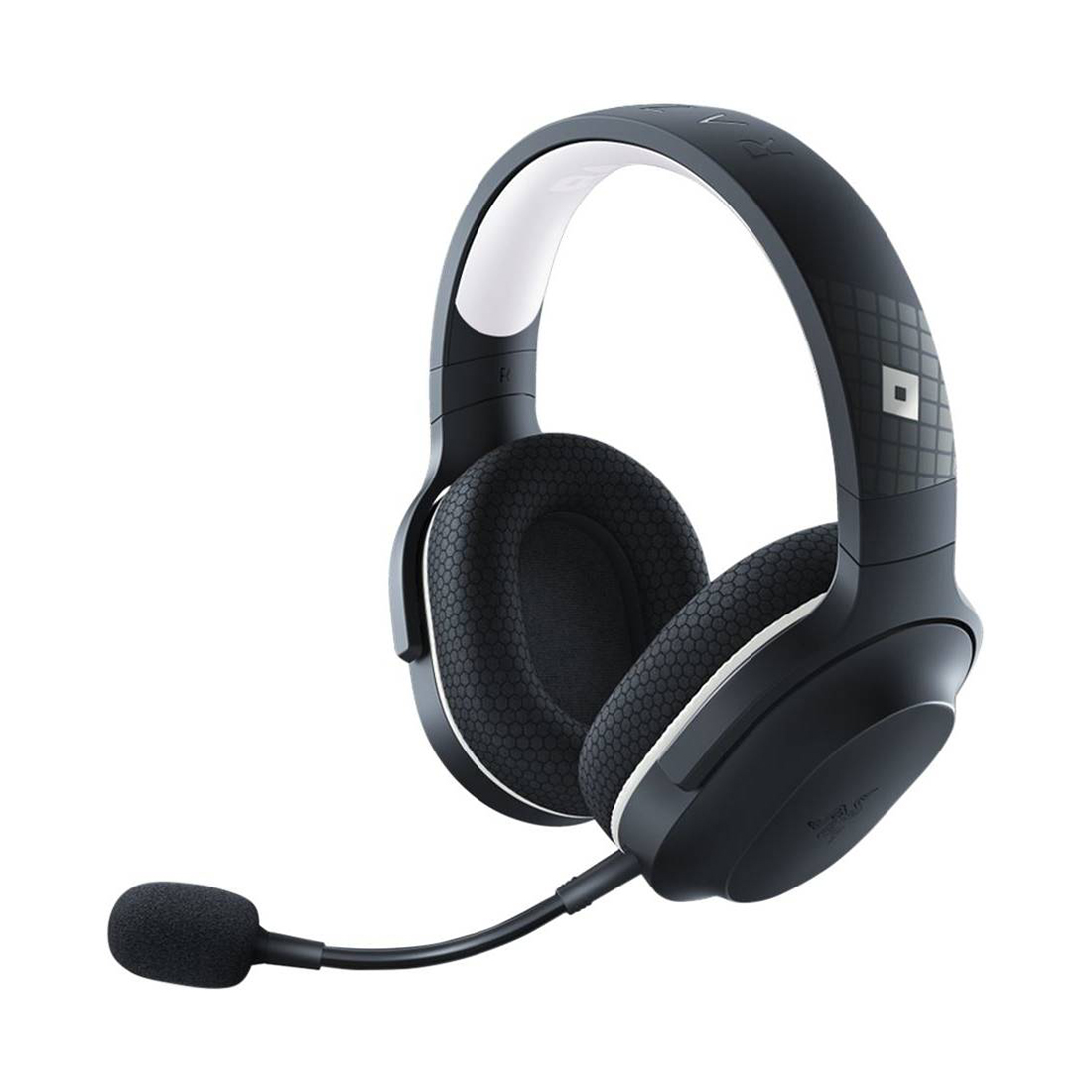 Гарнитура, Razer, Barracuda X 2022 Roblox Edition,RZ04-04430400-R3M1, Беспроводные, 20 – 20 000 Гц, 32 Ом при 1 кГц, Пассивное шумоподавление, Микрофон съемный, Динамики 40 мм, USB-C, Черный