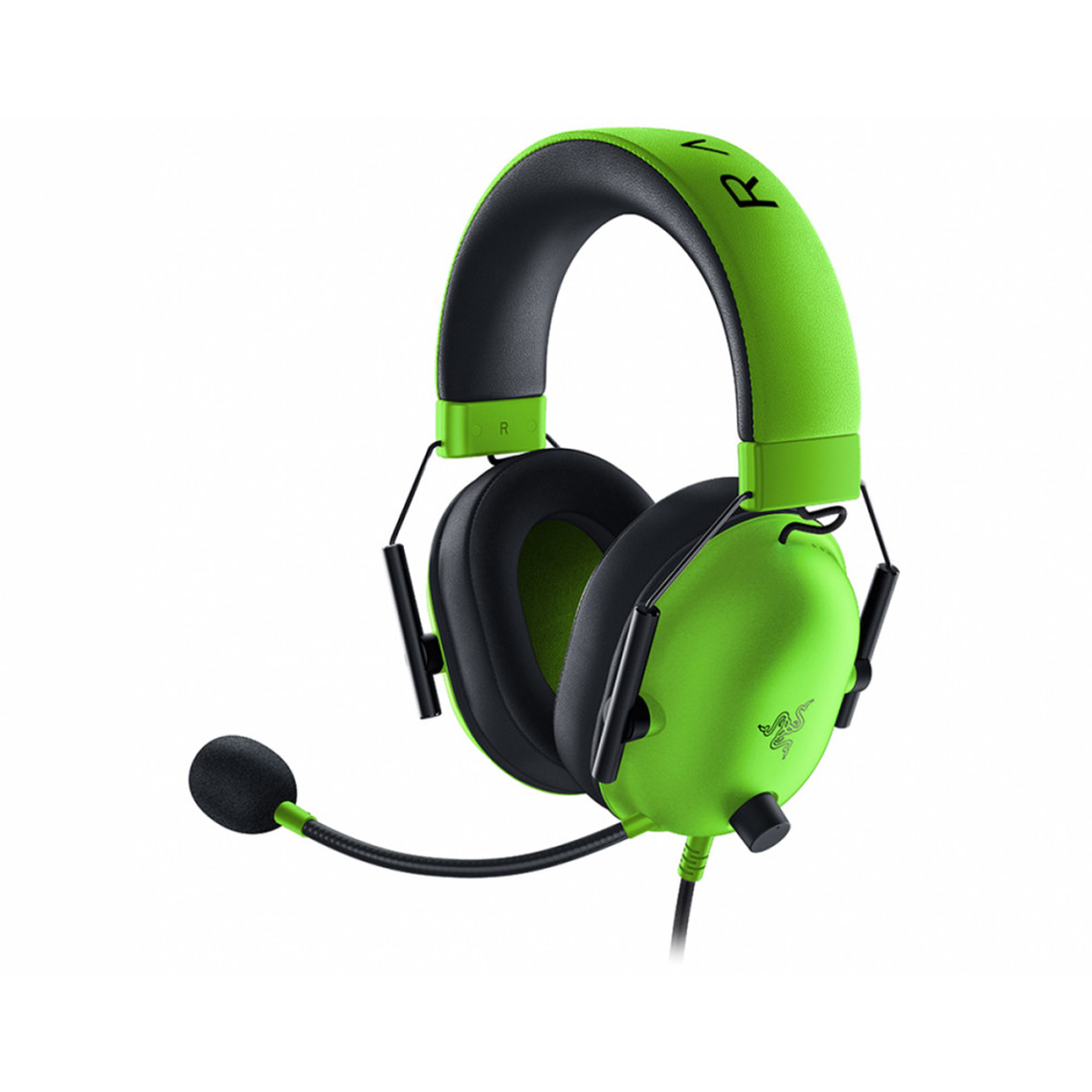 Гарнитура, Razer, Blackshark V2 X, RZ04-03240600-R3M1, Игровая гарнитура, Динамики 50 мм, 7.1 Surround Sound, 12 - 28000 Гц, 100 дБ, 32 Ом, Микрофон однонаправленный подвижный, 100 Гц – 10000 Гц, - 42 дБ, Проводные, 3,5 мм MiniJack, Зеленый