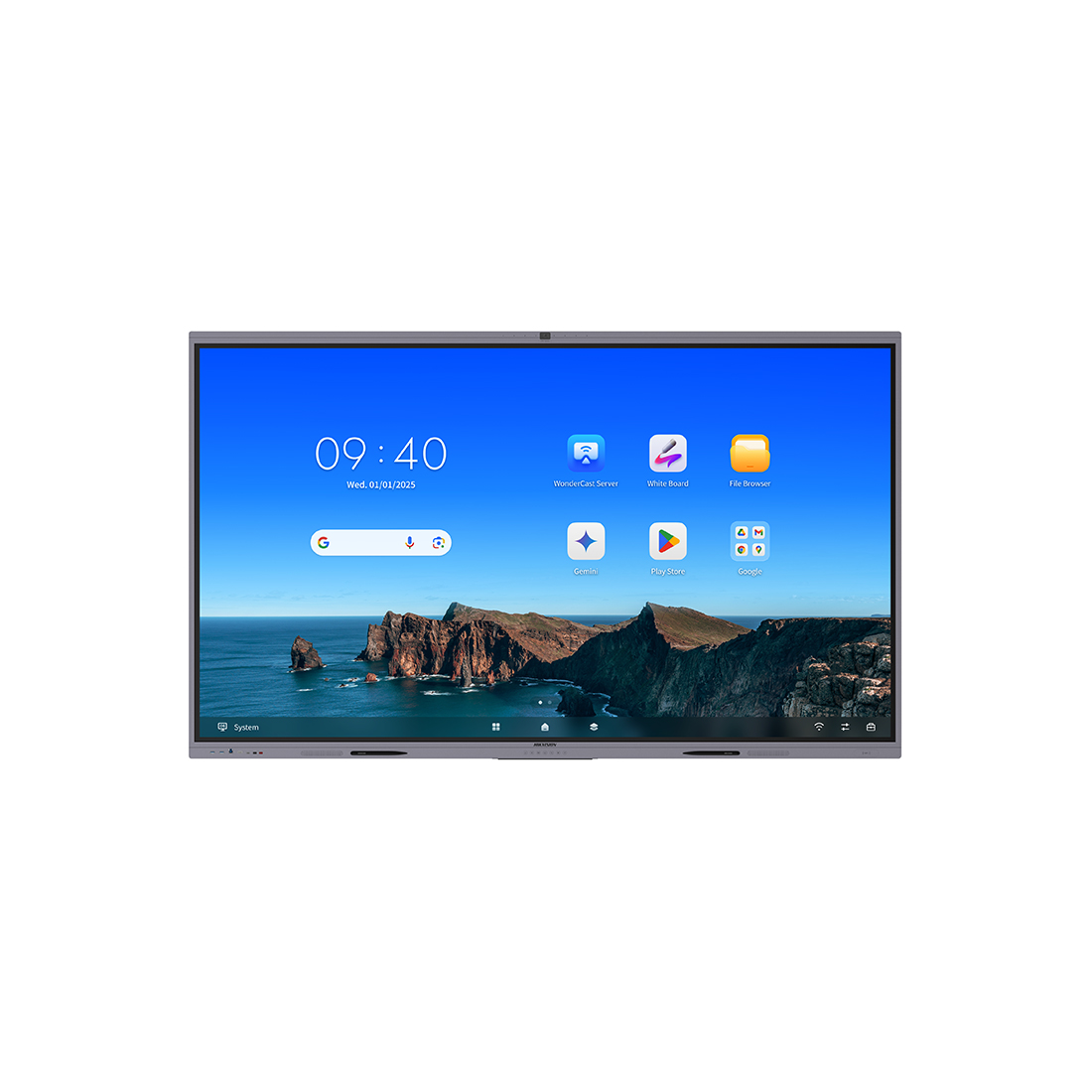 Интерактивная панель Hikvision DS-D5A86RB/B3 86" 4K UHD