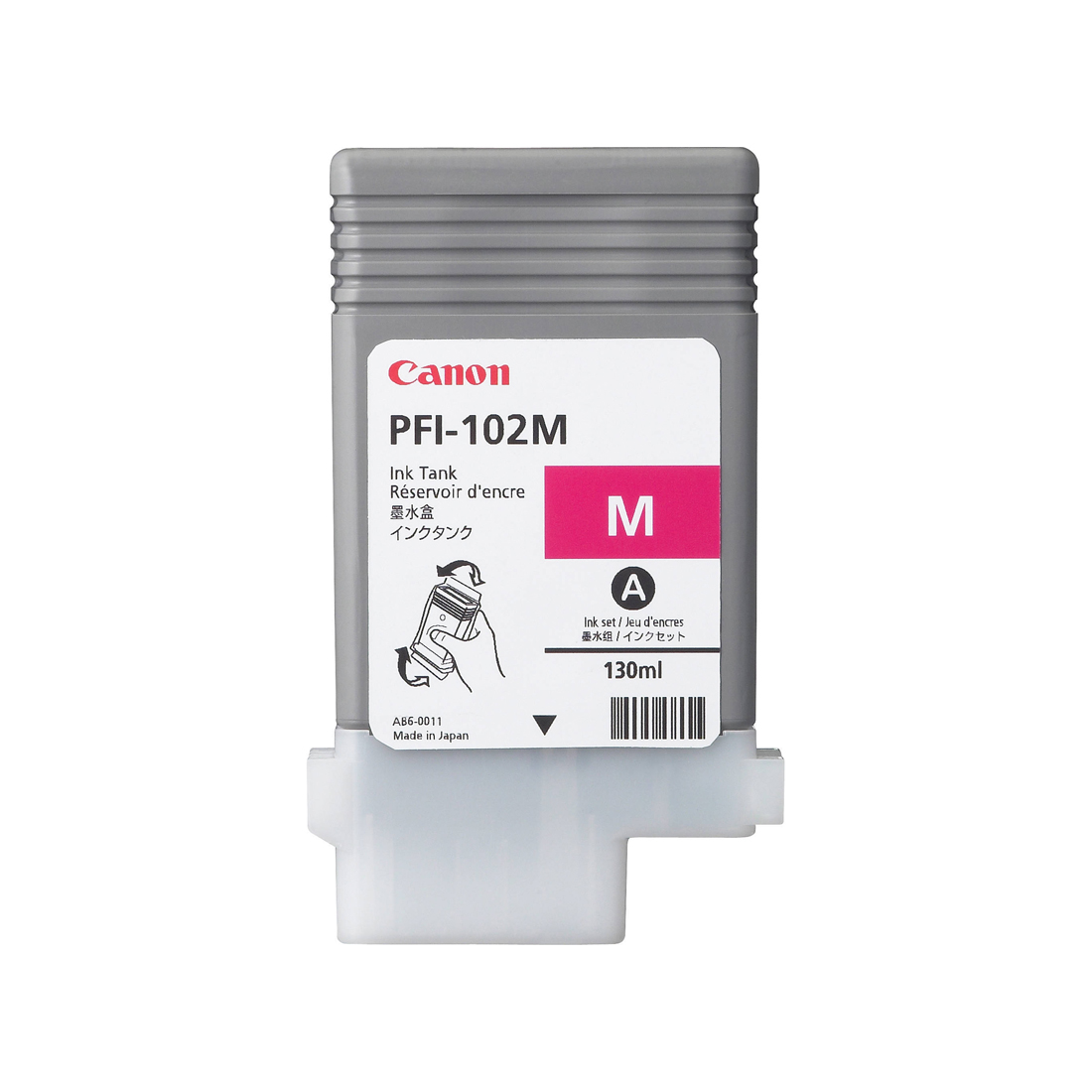 Чернильный картридж Canon PFI-102 Magenta 130 мл