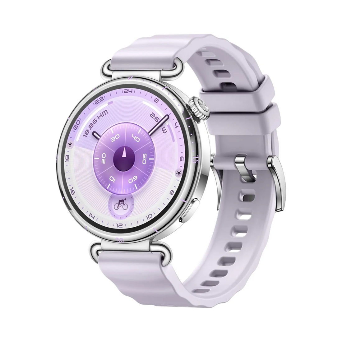 Смарт часы, Huawei, Watch GT 6 KSU-B19 41mm, Дисплей 1.47" цветной AMOLED-экран, Разрешение 466 x 466, Водонепроницаемые (5 АТМ), Konsu-B19FC, (Purple Fluoroelastomer Strap) Фиолетовый