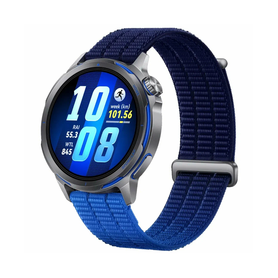Смарт часы, Huawei, Watch GT Runner 2 CHT-B19, Дисплей 1.32" цветной AMOLED-экран, Водонепроницаемые IP69 5ATM, вес 34.5 г, (Dusk Blue) Синий