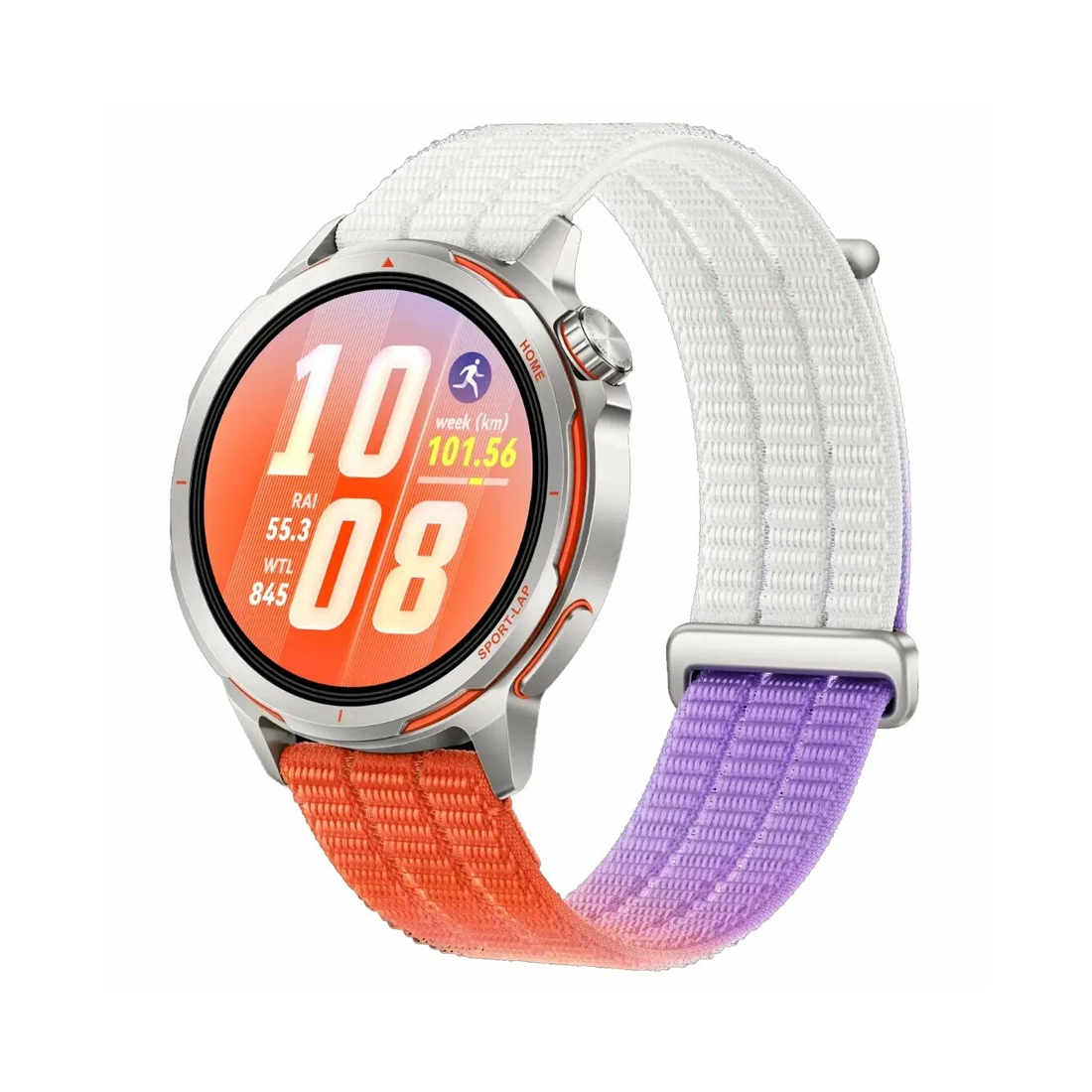 Смарт часы, Huawei, Watch GT Runner 2 CHT-B19, Дисплей 1.32" цветной AMOLED-экран, Водонепроницаемые IP69 5ATM, вес 34.5г, (Dawn Orange) Оранжевый