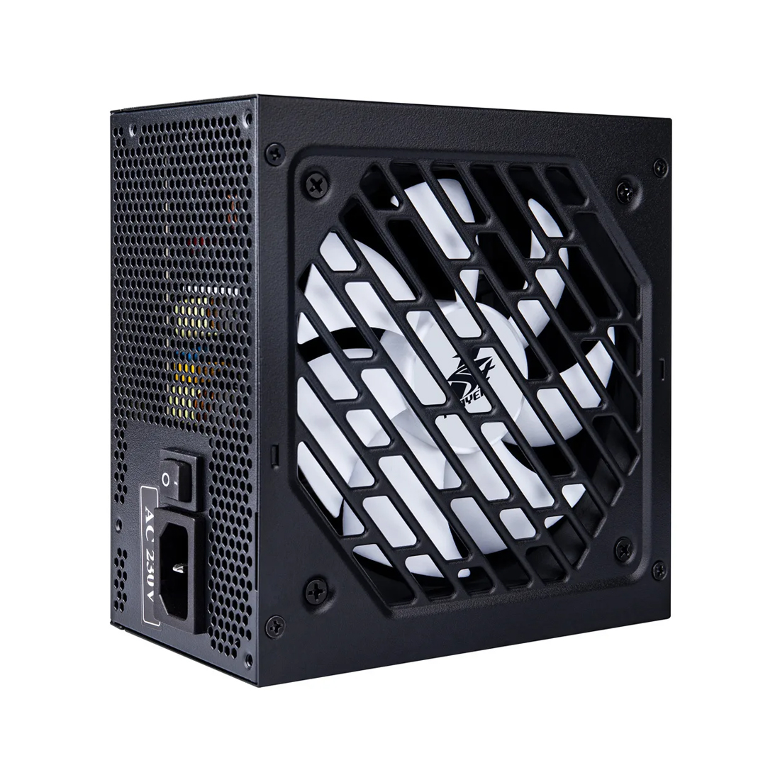 Блок питания, 1STPLAYER, PS-500FK, 500W, ATX, APFC, 20+4 pin, 4+4pin, 4*Sata, 2*Molex, 2*PCI-E 6+2pin, Вентилятор 12см, 140x150x86 мм, Черный
