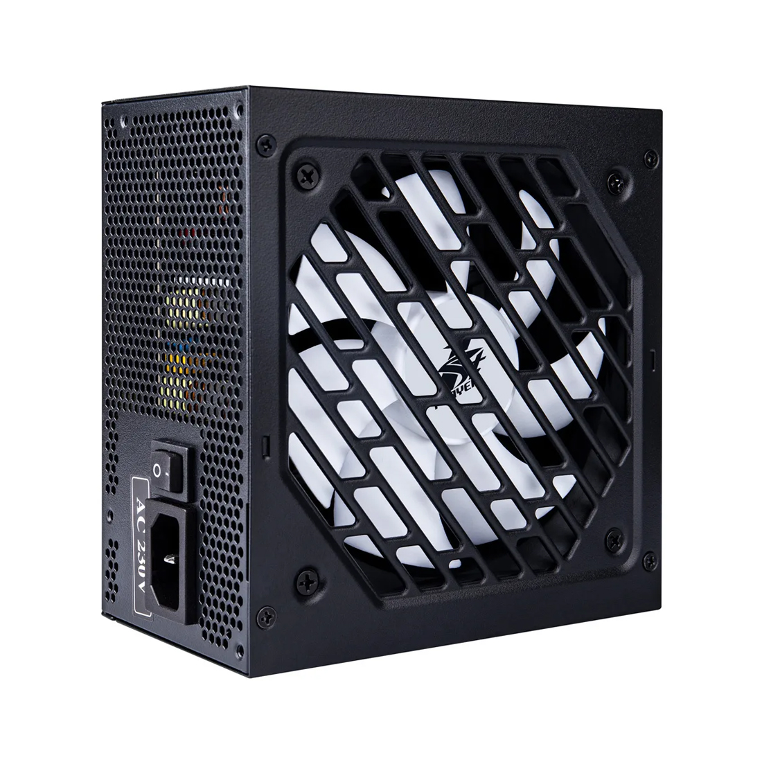 Блок питания, 1STPLAYER, PS-600FK, 600W, ATX, APFC, 20+4 pin, 4+4pin, 6*Sata, 2*Molex, 2*PCI-E 6+2pin, Вентилятор 12см, 140x150x86 мм, Черный