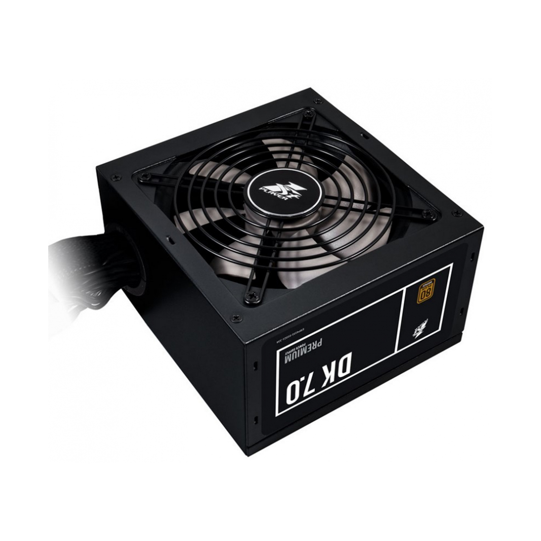 Блок питания, 1STPLAYER, DK PREMIUM PS-700AX, 700W, ATX, APFC, BRONZE, 20+4pin, 2*4+4pin, 6*Sata, 3*Molex, 4*PCI-E 6+2pin, Вентилятор 12см, 14015086 мм, Черный