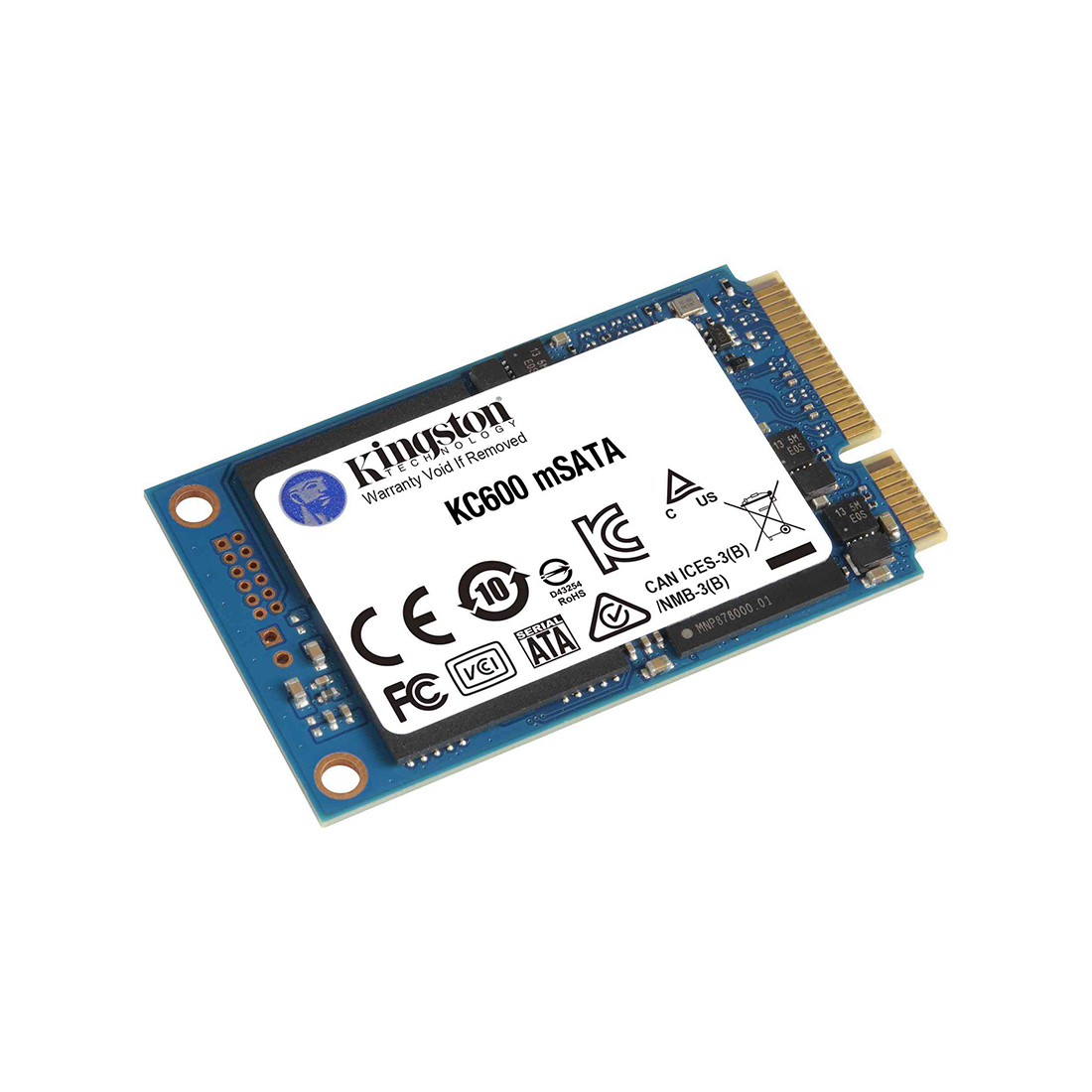 Твердотельді накопитель SSD Kingston SKC600MS/512G 512 ГБ mSATA