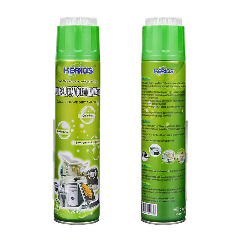 Electronic Computer Laptop Mobile Screen Multi Surface Cleaner Spray OEM ODM Multi Purpose Foam Cleaning Aerosol