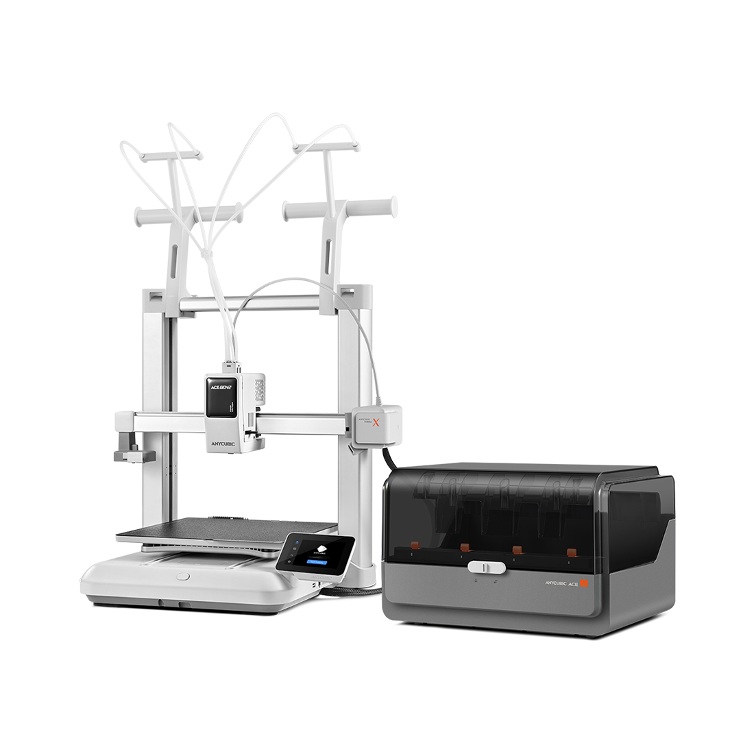 Филаментный 3D принтер Anycubic Kobra X Combo KBXCWH0B-O